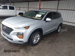 2020 Hyundai Santa Fe SE with VIN 5NMS2CAD6LH167246, listed as a IAAI auction lot 42202836 with Not provided miles and . Bid and sale history available at DreamBid. Image 16.