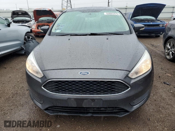 2015 Ford Focus SE with VIN 1FADP3F22FL277138, listed as a Copart auction lot 55093475 with 92,717 mi miles and Clean Title. Bid and sale history available at carsss.com. Image 5.