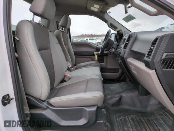 2019 Ford F-150 XL with VIN 1FTMF1CB6KKD26749, listed as a Copart auction lot 49695535 with 115,003 mi miles and Salvage title. Bid and sale history available at DreamBid. Image 10.