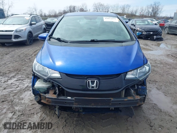 2015 Honda Fit LX with VIN 3HGGK5H52FM710434, listed as a IAAI auction lot 42022022 with 104,118 mi miles. Bid and sale history available at carsss.com. Image 13.