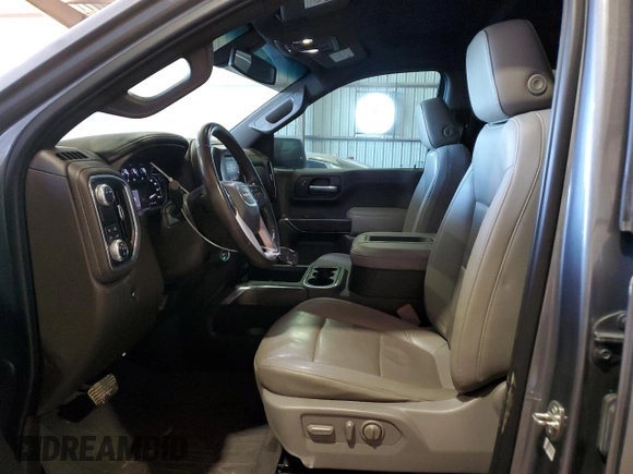 2021 GMC Sierra 1500 SLT with VIN 3GTP8DED1MG232165, listed as a Copart auction lot 76678214 with 112,274 mi miles and Clean title. Bid and sale history available at DreamBid. Image 7.