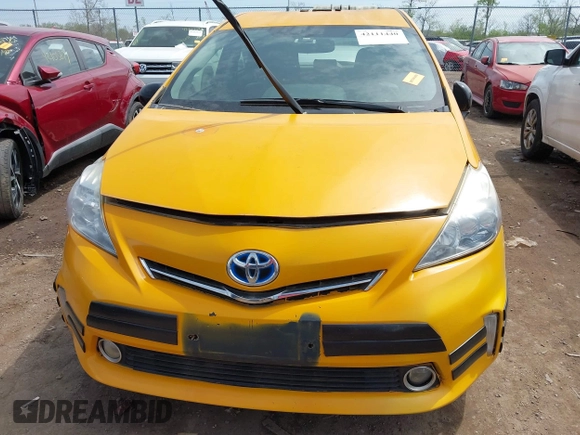 2014 Toyota Prius Two with VIN JTDZN3EU6EJ006859, listed as a IAAI auction lot 42111440 with 445,042 mi miles and . Bid and sale history available at DreamBid. Image 12.