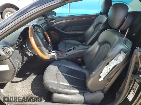 2008 Mercedes-Benz CLK 350 with VIN WDBTK56F18F238320, listed as a Copart auction lot 76058334 with 74,567 mi miles and Salvage Title. Bid and sale history available at DreamBid. Image 7.