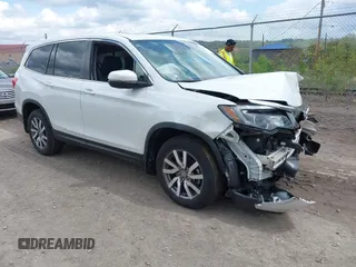 2020 Honda Pilot EX-L z VIN 5FNYF6H51LB066728, wystawiony jako IAAI lot #42185099 z przebiegiem 160 mil mil oraz . Historia ofert i sprzedaży dostępna na DreamBid. Obrazek 1.