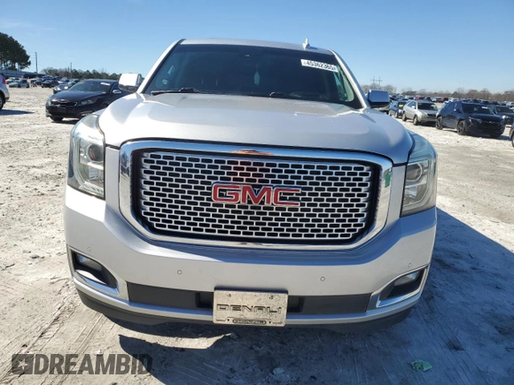 2017 GMC Yukon Denali with VIN 1GKS1CKJ8HR152732, listed as a Copart auction lot 45362365 with 158,230 mi miles and Salvage Title. Bid and sale history available at carsss.com. Image 5.