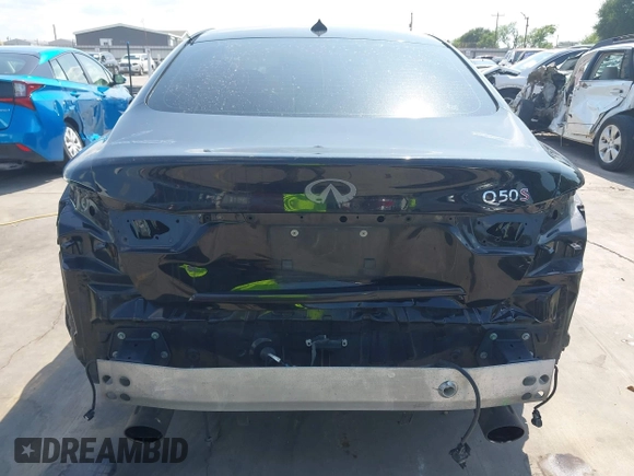 2014 Infiniti Q50 Sport with VIN JN1BV7AP0EM678832, listed as a IAAI auction lot 42370598 with 126,871 mi miles and . Bid and sale history available at DreamBid. Image 17.