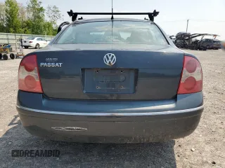 2004 Volkswagen Passat GLS with VIN WVWPD63B44P054997, listed as a Copart auction lot 60442705 with 238,851 mi miles and Salvage title. Bid and sale history available at DreamBid. Image 6.