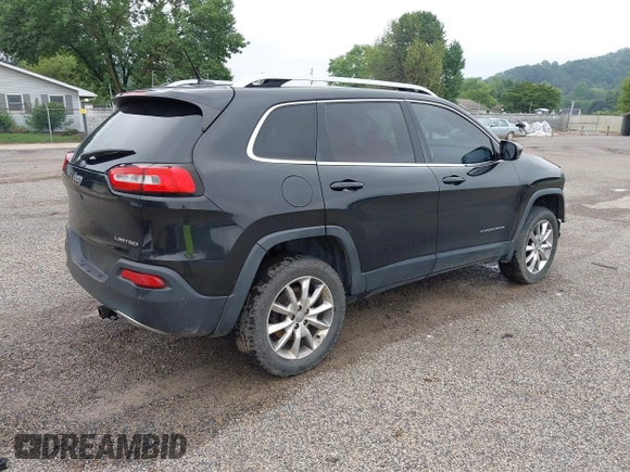 2014 Jeep Cherokee Limited with VIN 1C4PJMDS2EW120384, listed as a IAAI auction lot 42667778 with 121,206 mi miles and . Bid and sale history available at DreamBid. Image 4.