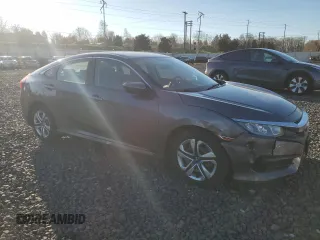 2017 Honda Civic Sedan LX with VIN 2HGFC2F53HH556554, listed as a Copart auction lot 83410924 with 82,924 mi miles and Salvage Title. Bid and sale history available at carsss.com. Image 4.