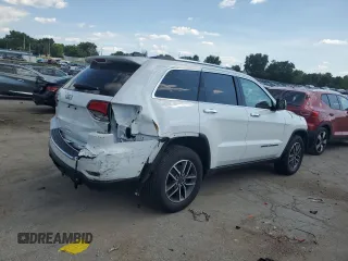 2021 Jeep Grand Cherokee Limited with VIN 1C4RJFBG4MC589446, listed as a Copart auction lot 64319375 with 47,629 mi miles and Salvage title. Bid and sale history available at DreamBid. Image 3.