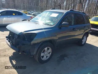 2009 Kia Sportage LX with VIN KNDJF723897635507, listed as a IAAI auction lot 41738092 with 159,850 mi miles. Bid and sale history available at carsss.com. Image 18.