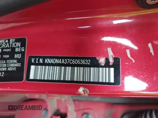 2012 Kia Rio EX z VIN KNADN4A37C6063632, wystawiony jako IAAI lot #42425046 z przebiegiem 206 690 mil mil oraz . Historia ofert i sprzedaży dostępna na DreamBid. Obrazek 9.
