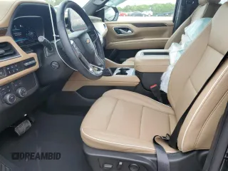 2023 Chevrolet Tahoe Premier with VIN 1GNSKSKD8PR279533, listed as a Copart auction lot 58755045 with 25,233 mi miles and Salvage title. Bid and sale history available at DreamBid. Image 7.