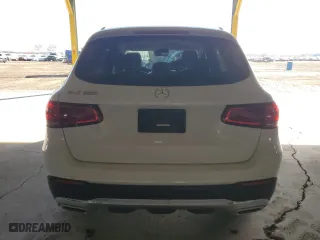 2020 Mercedes-Benz GLC with VIN W1N0G8DB2LF796301, listed as a Copart auction lot 46530175 with 51,070 mi miles and Salvage Title. Bid and sale history available at carsss.com. Image 6.