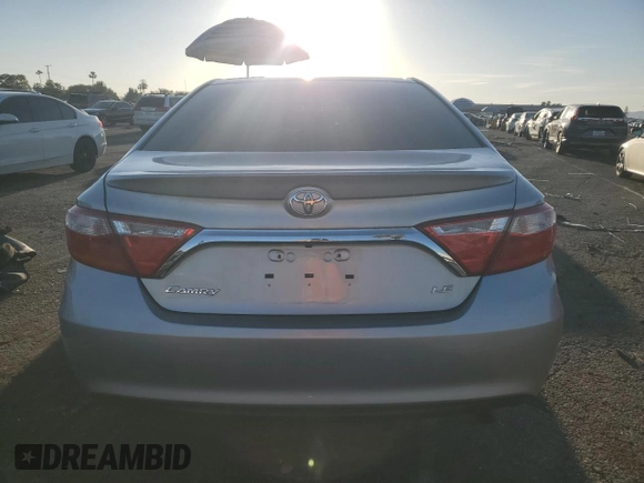 2017 Toyota Camry XLE with VIN 4T1BF1FK8HU813883, listed as a Copart auction lot 46188785 with 0 mi miles and Salvage Title. Bid and sale history available at carsss.com. Image 6.