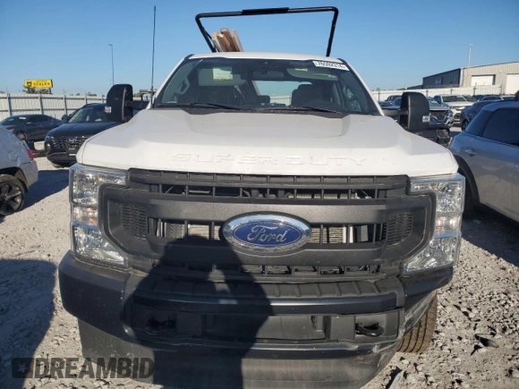 2022 Ford Super Duty F-250 SRW XL with VIN 1FT7W2B66NEE67511, listed as a Copart auction lot 76592314 with 15,847 mi miles and Salvage Title. Bid and sale history available at carsss.com. Image 5.