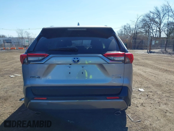 2020 Toyota RAV4 Hybrid Limited with VIN JTMD6RFV8LD005550, listed as a IAAI auction lot 41827821 with 26,073 mi miles. Bid and sale history available at carsss.com. Image 16.