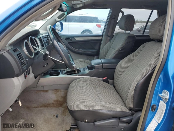 2005 Toyota 4Runner SR5 with VIN JTEZU14R558031744, listed as a Copart auction lot 46337445 with 249,301 mi miles and Salvage Title. Bid and sale history available at carsss.com. Image 7.