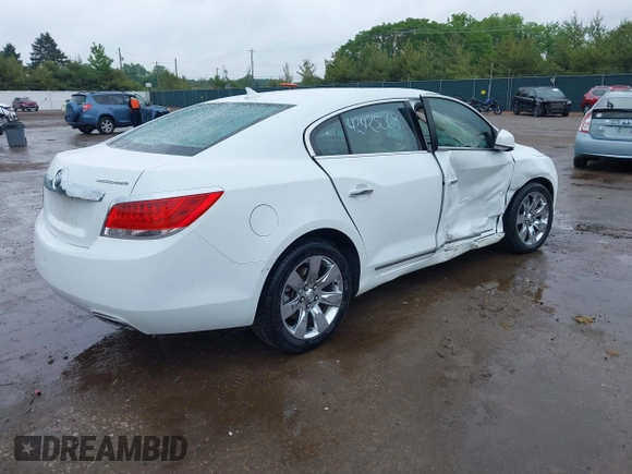 2012 Buick LaCrosse Leather with VIN 1G4GC5E33CF221675, listed as a IAAI auction lot 42425068 with 105,277 mi miles and . Bid and sale history available at DreamBid. Image 4.