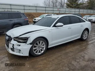 2015 Audi A6 3.0T Premium Plus with VIN WAUFGAFC7FN014418, listed as a Copart auction lot 49310705 with 57,312 mi miles and Clean Title. Bid and sale history available at carsss.com. Image 1.