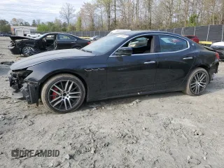 2016 Maserati Ghibli z VIN ZAM57XSA1G1171131, wystawiony jako Copart lot #52388345 z przebiegiem 38 664 mil mil oraz Szkody całkowita. Historia ofert i sprzedaży dostępna na DreamBid. Obrazek 1.