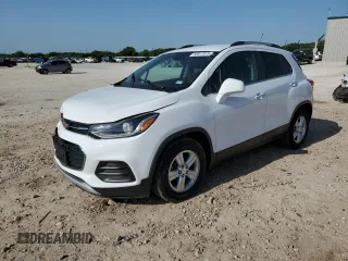 2019 Chevrolet Trax LT z VIN 3GNCJLSB1KL165594, wystawiony jako Copart lot #55917875 z przebiegiem 60 379 mil mil oraz Szkoda całkowita • Salvage title. Historia ofert i sprzedaży dostępna na DreamBid. Obrazek 1.