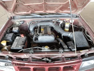 2002 Isuzu Rodeo z VIN 4S2CK57D924300875, wystawiony jako Copart lot #76639584 z przebiegiem 142 122 mil mil oraz Szkody całkowita. Historia ofert i sprzedaży dostępna na DreamBid. Obrazek 11.