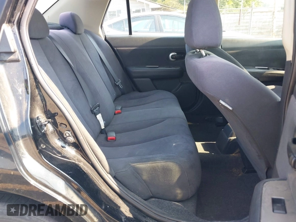 2008 Nissan Versa 1.8 S with VIN 3N1BC11E18L374733, listed as a IAAI auction lot 40022252 with 91,593 mi miles. Bid and sale history available at carsss.com. Image 8.
