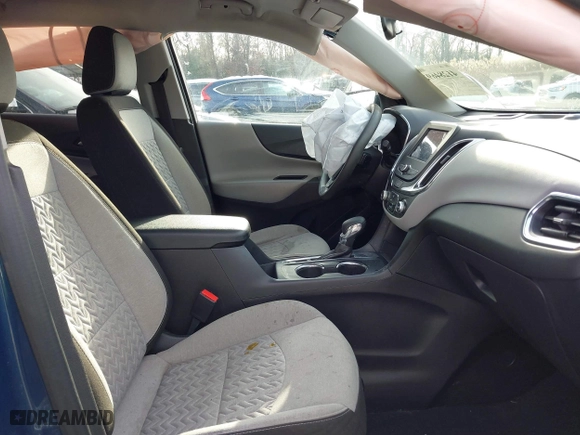 2024 Chevrolet Equinox LS with VIN 3GNAXHEG0RL166546, listed as a IAAI auction lot 41284692 with 1 mi miles. Bid and sale history available at carsss.com. Image 5.