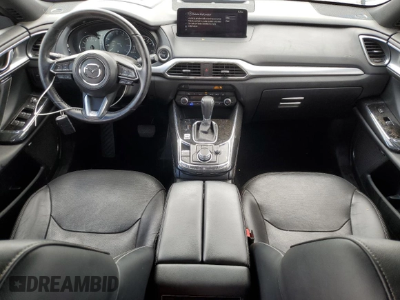 2021 Mazda CX-9 Grand Touring with VIN JM3TCBDY7M0536781, listed as a Copart auction lot 55862725 with 62,131 mi miles and Salvage title. Bid and sale history available at DreamBid. Image 8.