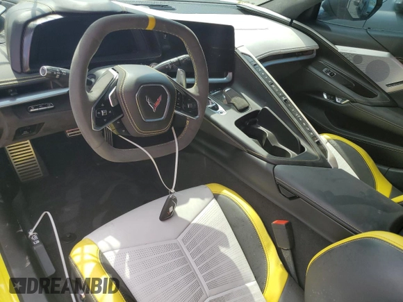 2022 Chevrolet Corvette 3LT with VIN 1G1YC3D48N5115490, listed as a Copart auction lot 49007693 with 0 mi miles. Bid and sale history available at carsss.com. Image 8.