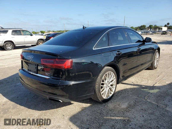 2016 Audi A6 Prestige with VIN WAUHGAFC9GN000885, listed as a Copart auction lot 53656633 with 98,685 mi miles and Salvage title. Bid and sale history available at DreamBid. Image 3.