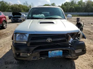 2000 Toyota 4Runner SR5 with VIN JT3GN86R2Y0162958, listed as a Copart auction lot 51526165 with 249,635 mi miles and Salvage Title. Bid and sale history available at DreamBid. Image 5.