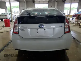 2012 Toyota Prius One with VIN JTDKN3DU8C1599835, listed as a Copart auction lot 55777685 with 204,188 mi miles and Salvage Title. Bid and sale history available at DreamBid. Image 6.