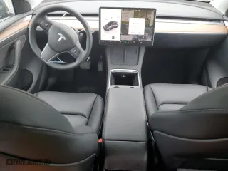 2023 Tesla Model Y Long Range with VIN 7SAYGDEE5PF918853, listed as a Copart auction lot 53551985 with 11,219 mi miles and Salvage Title. Bid and sale history available at carsss.com. Image 8.
