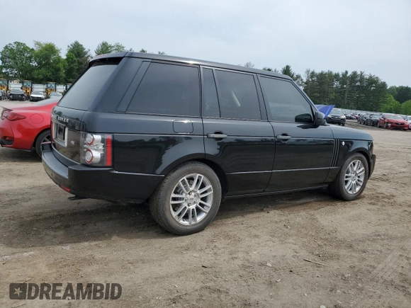 2010 Land Rover Range Rover HSE z VIN SALME1D41AA326500, wystawiony jako Copart lot #57066935 z przebiegiem Nie podano mil oraz Szkoda całkowita • Salvage title. Historia ofert i sprzedaży dostępna na DreamBid. Obrazek 3.