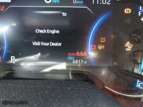 2024 Toyota RAV4 Hybrid XLE Premium with VIN JTMB6RFV7RD139613, listed as a IAAI auction lot 41490578 with 6,817 mi miles. Bid and sale history available at carsss.com. Image 15.