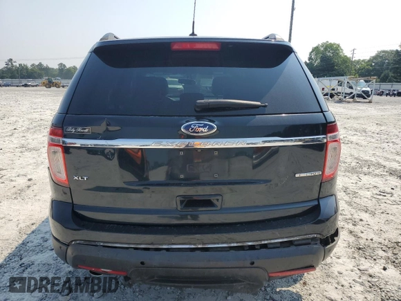 2014 Ford Explorer XLT with VIN 1FM5K7D89EGB88097, listed as a Copart auction lot 59423895 with 214,019 mi miles and Salvage title. Bid and sale history available at DreamBid. Image 6.