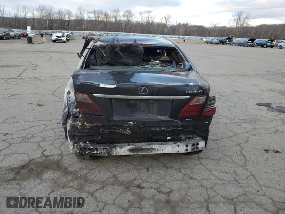 2012 Lexus LS 460 z VIN JTHCL5EF9C5014760, wystawiony jako Copart lot #88897925 z przebiegiem Nie podano mil oraz Szkoda całkowita • Salvage title. Historia ofert i sprzedaży dostępna na DreamBid. Obrazek 6.