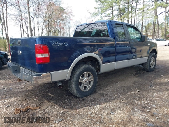 2008 Ford F-150 XLT with VIN 1FTPX14518FA89396, listed as a IAAI auction lot 41882317 with 144,380 mi miles. Bid and sale history available at carsss.com. Image 4.