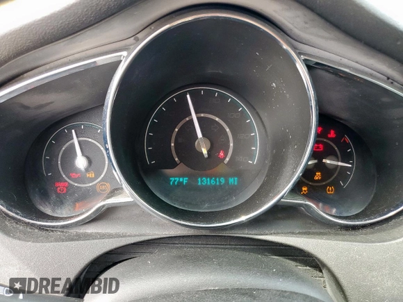 2012 Chevrolet Malibu 2LT with VIN 1G1ZD5EU7CF347548, listed as a Copart auction lot 54620155 with 131,619 mi miles and Salvage Title. Bid and sale history available at DreamBid. Image 9.