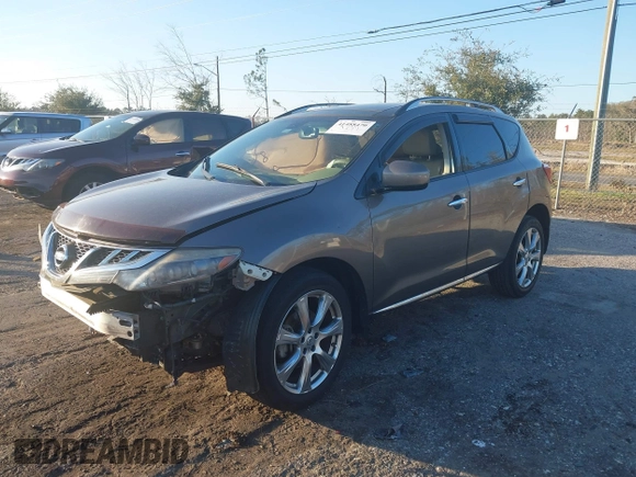 2012 Nissan Murano S with VIN JN8AZ1MU0CW117208, listed as a IAAI auction lot 41488470 with Not Provided miles and . Bid and sale history available at DreamBid. Image 16.