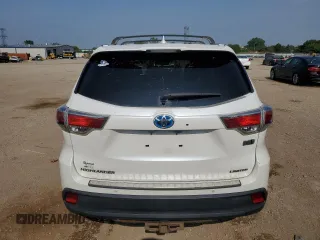 2016 Toyota Highlander Limited with VIN 5TDDCRFH1GS015446, listed as a Copart auction lot 60325195 with 273,836 mi miles and Salvage title. Bid and sale history available at DreamBid. Image 6.