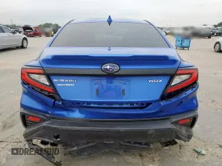 2023 Subaru WRX Premium with VIN JF1VBAH62P8807393, listed as a Copart auction lot 58950245 with 20,639 mi miles and Salvage title. Bid and sale history available at DreamBid. Image 6.
