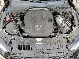 2022 Audi A8 with VIN WAULDAF89NN000364, listed as a Copart auction lot 74932604 with 28,145 mi miles and Salvage Title. Bid and sale history available at carsss.com. Image 11.