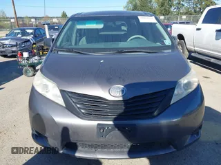 2013 Toyota Sienna L with VIN 5TDZK3DC1DS400675, listed as a IAAI auction lot 42053231 with 85,070 mi miles. Bid and sale history available at carsss.com. Image 12.