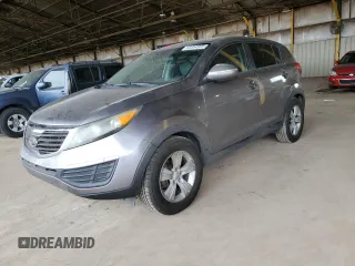 2012 Kia Sportage LX with VIN KNDPB3A28C7257185, listed as a Copart auction lot 53354925 with 209,699 mi miles and Clean Title. Bid and sale history available at carsss.com. Image 1.