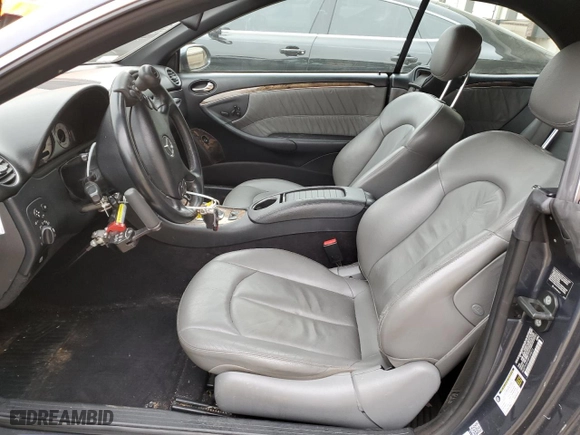 2008 Mercedes-Benz CLK-Class 3.5L with VIN WDBTK56F08F234873, listed as a Copart auction lot 43166075 with 113,841 mi miles and Salvage Title. Bid and sale history available at carsss.com. Image 7.