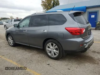 2018 Nissan Pathfinder SL with VIN 5N1DR2MN7JC648231, listed as a Copart auction lot 78738454 with 90,242 mi miles and Salvage Title. Bid and sale history available at carsss.com. Image 2.