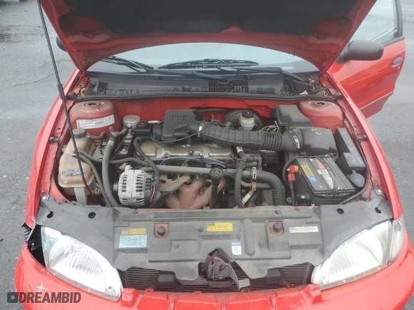 2001 Chevrolet Cavalier with VIN 1G1JC524617234864, listed as a Copart auction lot 51842685 with 107,056 mi miles and Salvage Title. Bid and sale history available at carsss.com. Image 11.